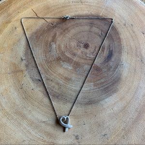 Paloma Picasso for Tiffany and Co. Heart Necklace